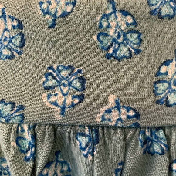 Lucky Brand floral l/s cotton top, size M - Picture 6 of 7